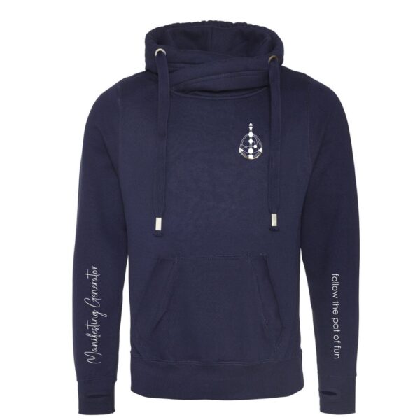 Manifesting Generator Human Design Logo Hug in a Hoodie® - Image 4